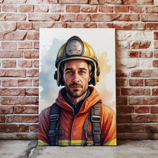 Portret Strażaka – Bohater z Twojego Zdjęcia