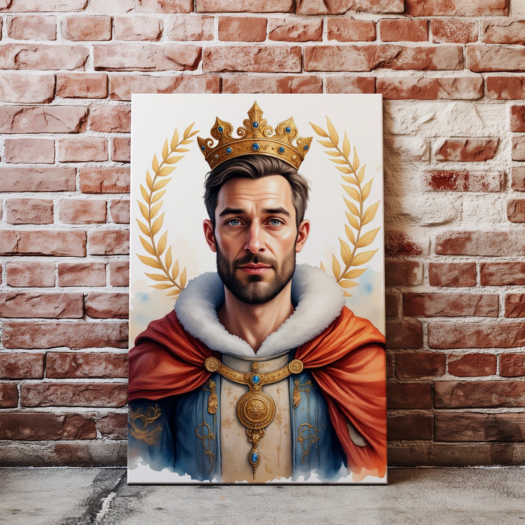 Portret Króla – Portret w Stylu Królewskim