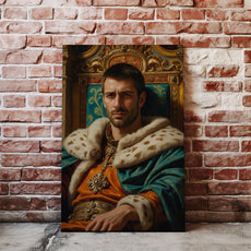 Królewski portret ze zdjęcia – majestatyczny prezent