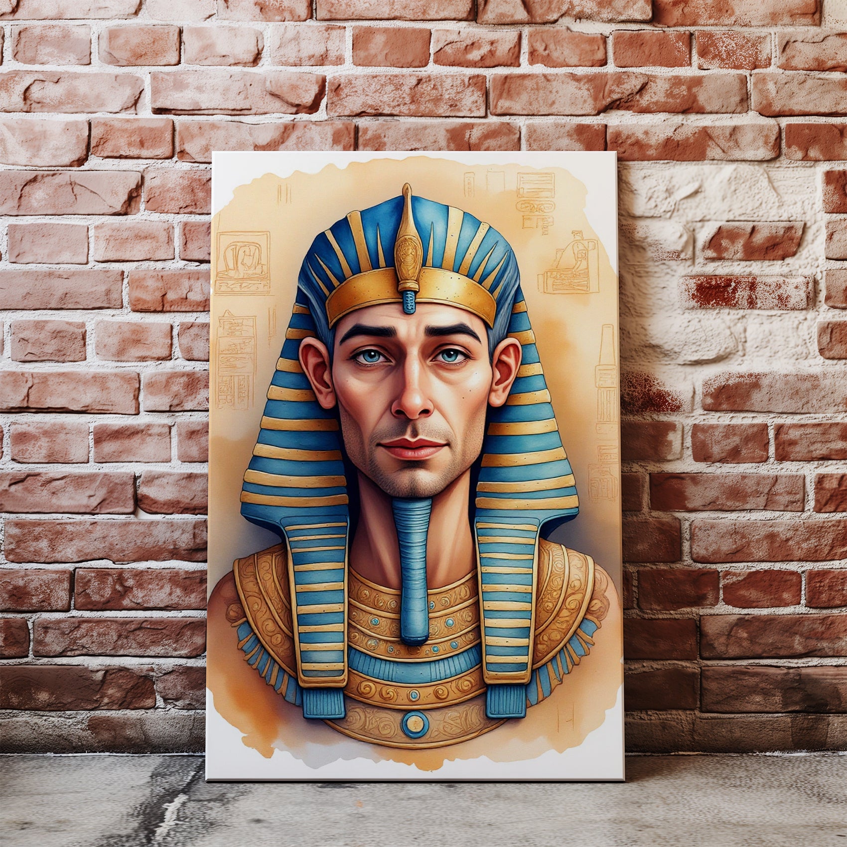 Portret Faraona – Egipski Portret z Twojego Zdjęcia