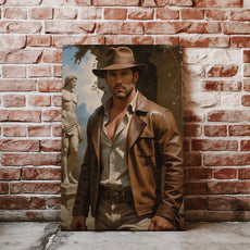 Canvas art przedstawiające Indiana Jones w produkcie Portret Indiana Jones