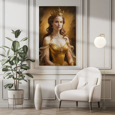 Framed portrait of a queen from the collection Portret Księżniczka