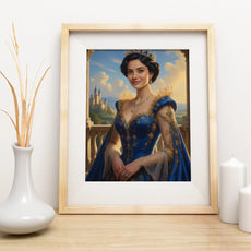 Framed portrait of a queen in Portret Księżniczki na zamówienie collection