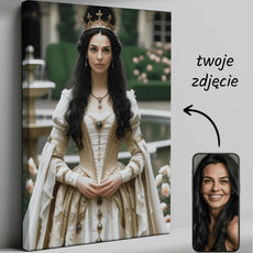 Personalizowalny wydruk na płótnie Romantyczna Księżniczka Świtu