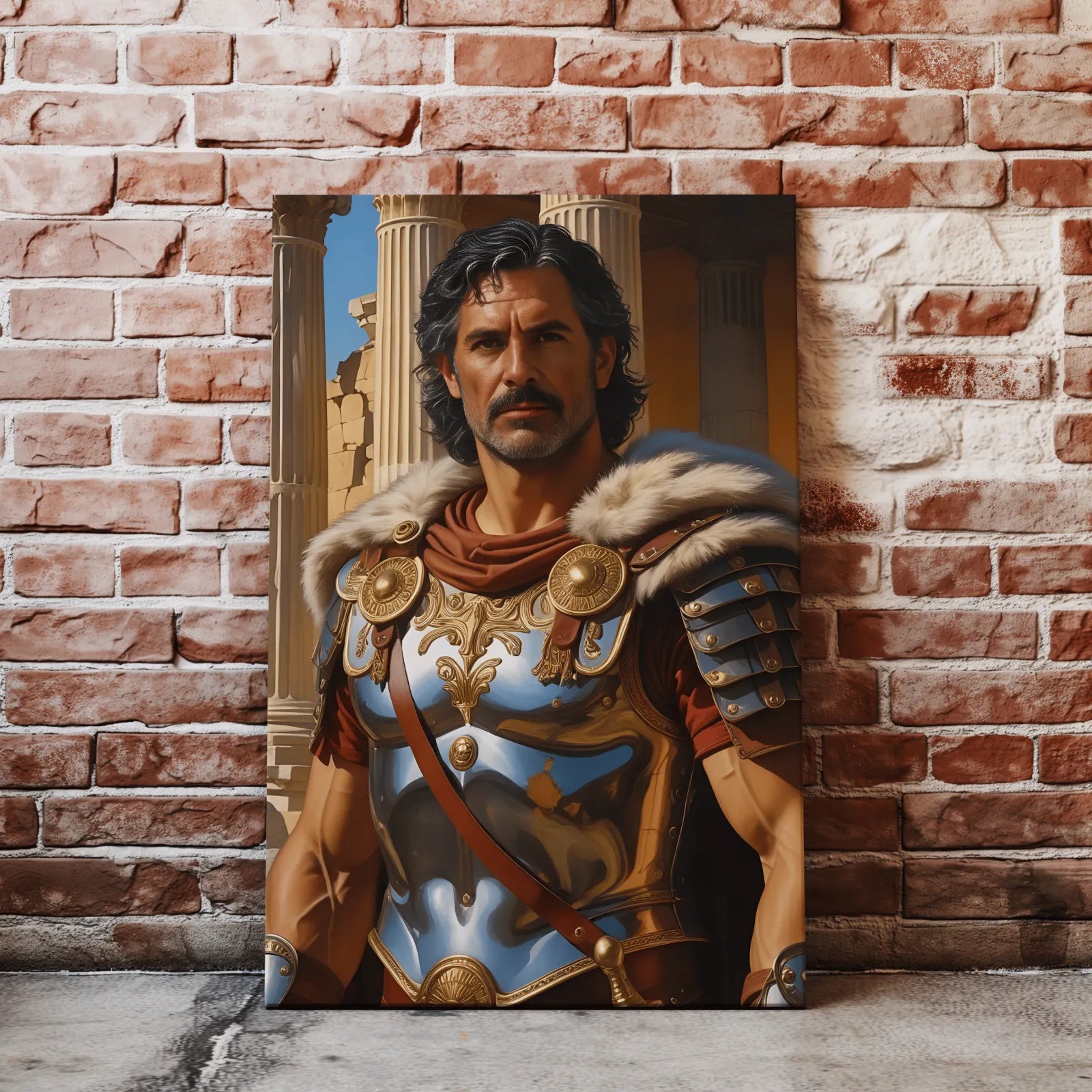 Portret rzymskiego centuriona w produkcie Rzymski Legionista