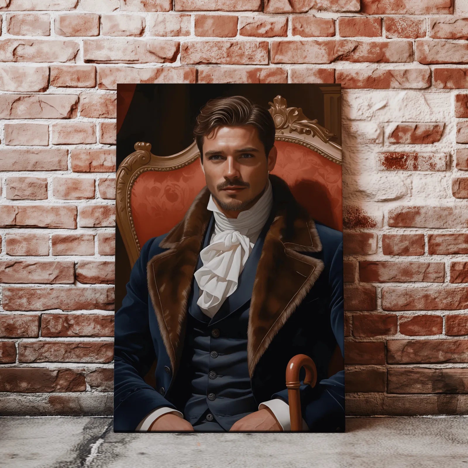Portret dżentelmena w stylu wiktoriańskim z produktem Szlachetny Lord