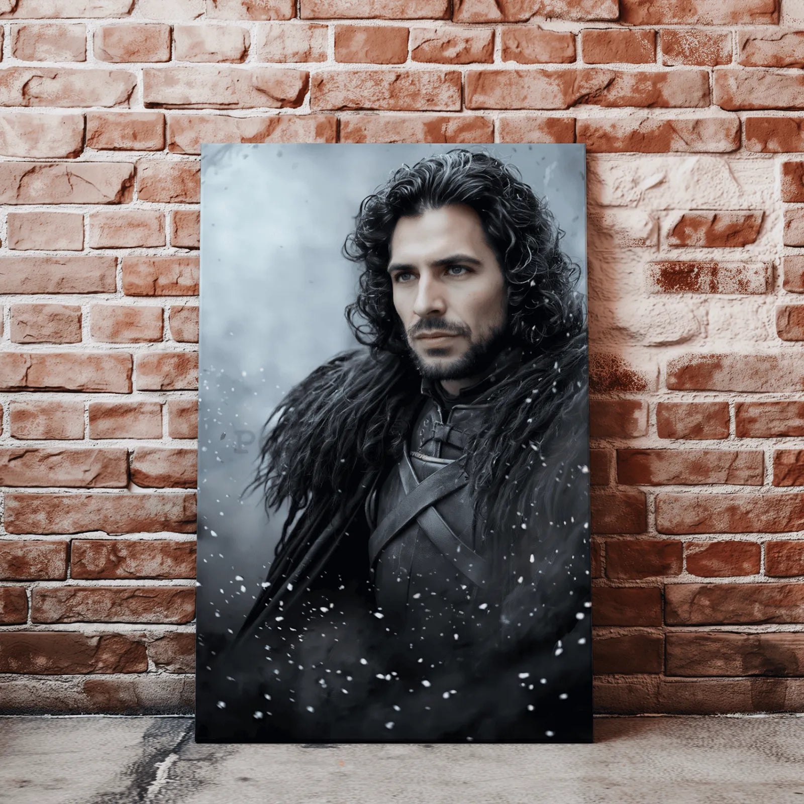 Portret Jona Snowa z Gry o Tron w produkcie Ty jako Jon Snow