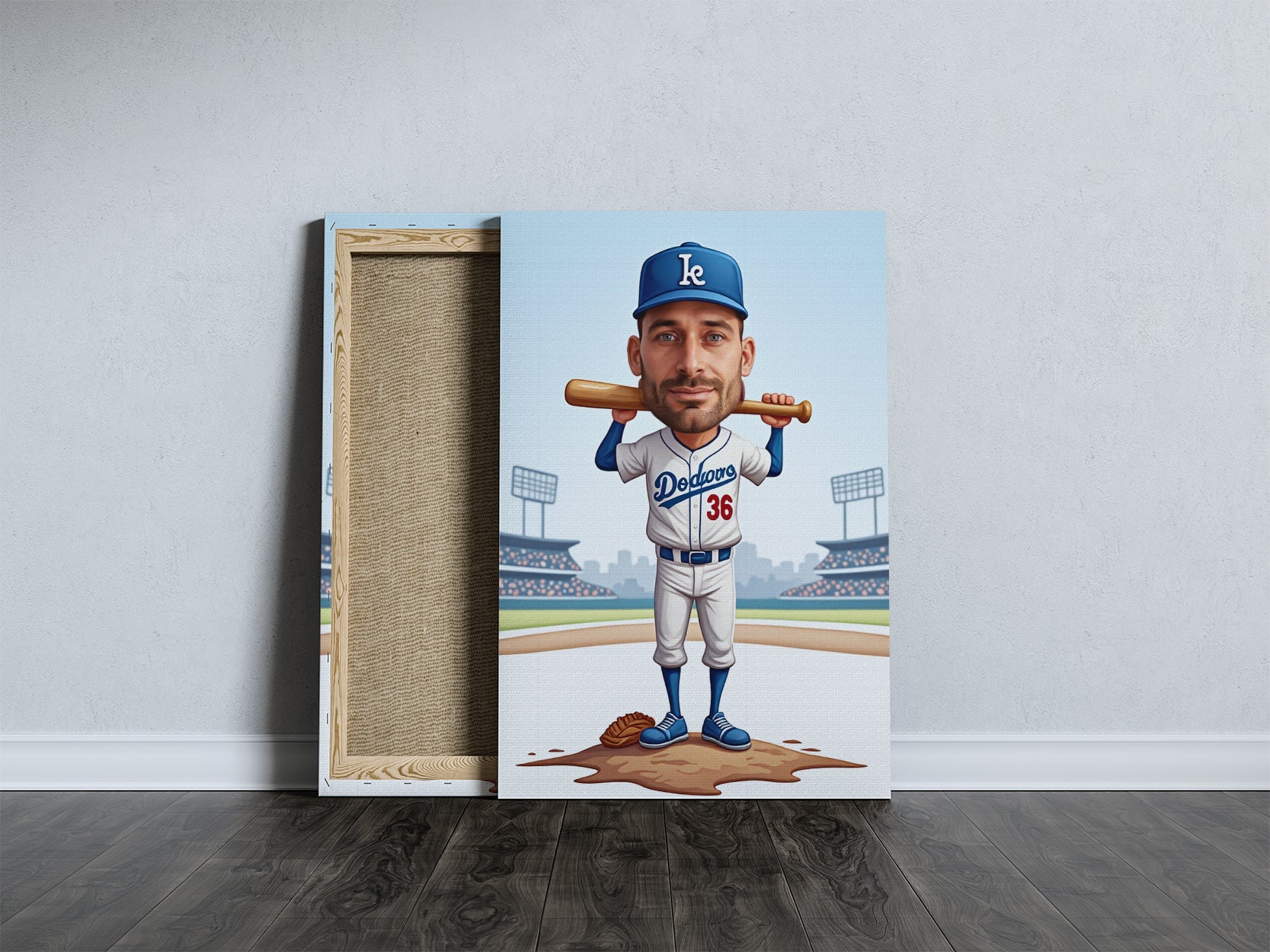 Portrety karykatury sportowe na zamówienie