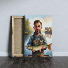 Portret karykatura Rambo ze zdjęcia