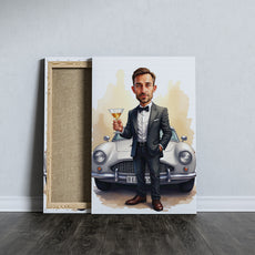 Agent w Smoking’u – Portret z Auta Klasyka