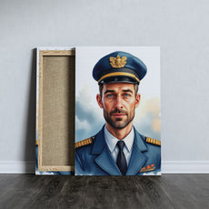 Portret Pilota – Lotniczy Portret z Twojego Zdjęcia