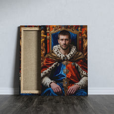 Królewski portret ze zdjęcia