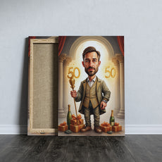 Karykatura marynarza ze zdjęcia