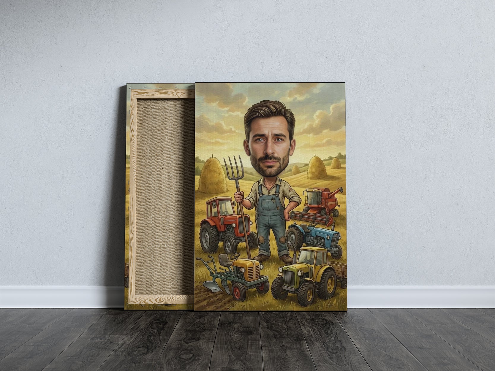 Pomysł na prezent dla rolnika - karykatura