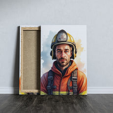 Portret Strażaka – Bohater z Twojego Zdjęcia