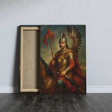 Portret husarski ze zdjęcia