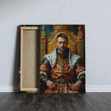 Królewski portret prezent – luksusowy portret ze zdjęcia